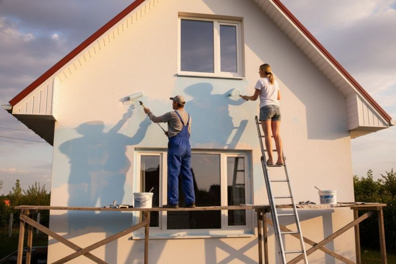 Soffit Painting in Longmont, CO