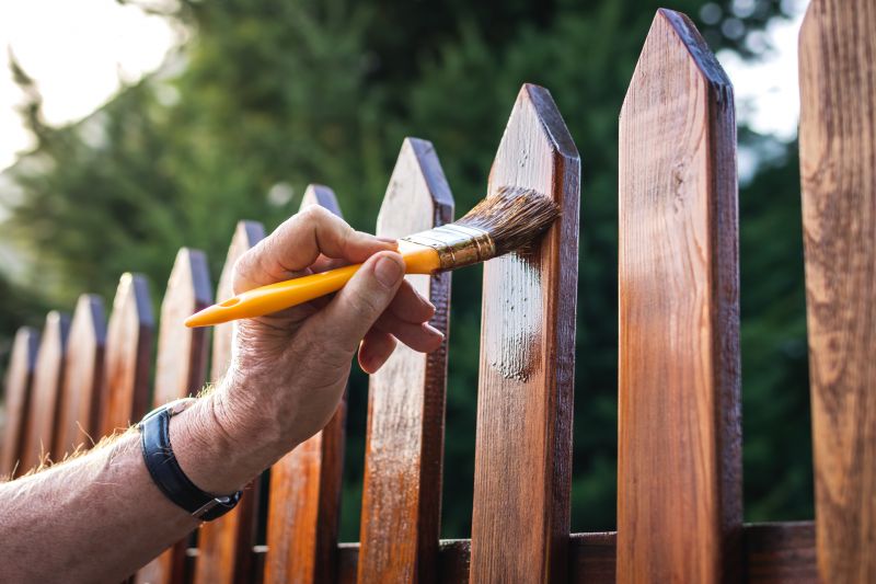 Split Rail Fence Staining in Waco, TX